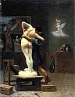 Jean-Leon Gerome Pygmalion and Galatea painting